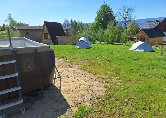 Kameralne Pole Namiotowe, Zabierz Swoj Namiot, Blisko Swieradow I Zamek Czocha Giebultow (Lwowek Slaski)